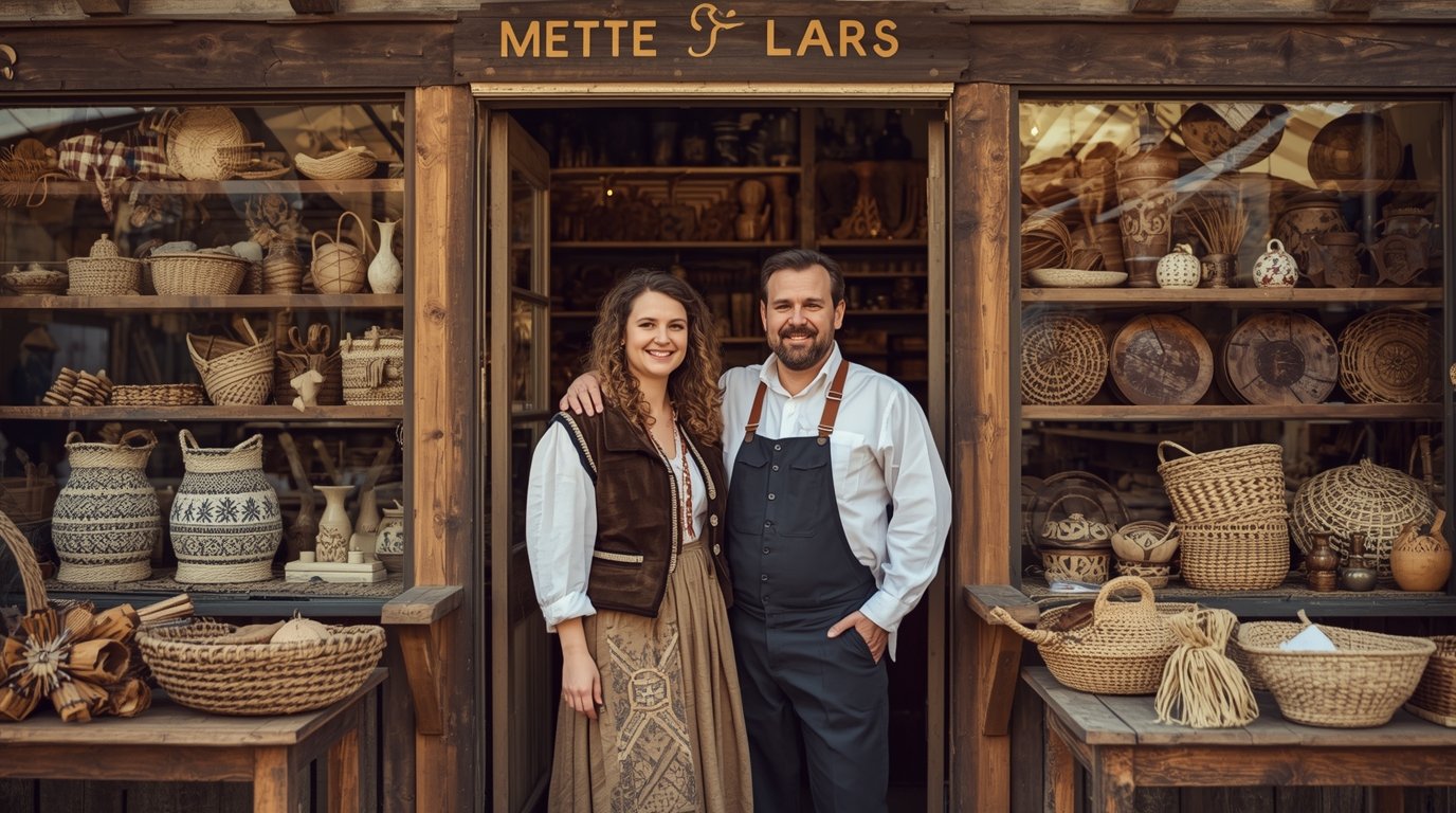 Founders of Thodvrphapol in their workshop